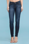 Skinny Mid Rise Jeans-Made in the USA-Womens Artisan USA American Made Clothing Accessories