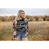 Support Local Farmers Crew Tee Black-Made in the USA-Womens Artisan USA American Made Clothing Accessories