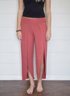 Fold Over Peddle Pant-Bottoms, Made in the USA, Sale-Womens Artisan USA American Made Clothing Accessories