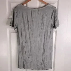 POL Gray Pocket Tee