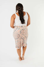 Swirl Power Drawstring Skirt - On Hand-1XL, 2XL, 3XL, 8-13-2020, 8-21-2020, BFCM2020, Bonus, Bottoms, Group A, Group B, Group C, Group D, Large, Made in the USA, Medium, Plus, Small, XL, XS-Medium-Womens Artisan USA American Made Clothing Accessories