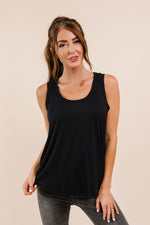 Tank Heavens Black Tank Top - On Hand-1XL, 2XL, 3XL, 8-25-2020, BFCM2020, Group A, Group B, Group C, Group D, Large, Made in the USA, Medium, On hand, Plus, Small, Tops, XL, XS-Small-Womens Artisan USA American Made Clothing Accessories