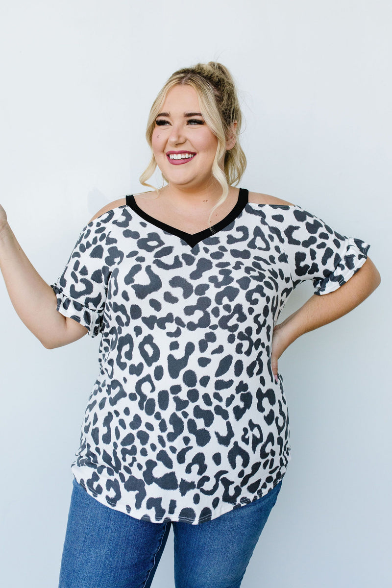 To The Moon Cold Shoulder Top - On Hand-1XL, 2XL, 3XL, 8-11-2020, 8-21-2020, BFCM2020, Bonus, Group A, Group B, Group C, Group D, Group T, Large, Made in the USA, Medium, On hand, Plus, Small, Tops, XL, XS-Small-Womens Artisan USA American Made Clothing Accessories